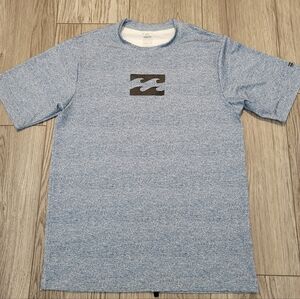 Billabong Heathered Blue Short Sleeve Tee